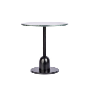 Tisch mit runder Marmorplatte stabiler Eisenrahmen handgefertigter Industrial Style – Gordon 125 | Kayoom - Esszett Luxury | Stilvolles Wohnen mit Charakter