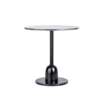 Tisch mit runder Marmorplatte stabiler Eisenrahmen handgefertigter Industrial Style – Gordon 125 | Kayoom - Esszett Luxury | Stilvolles Wohnen mit Charakter