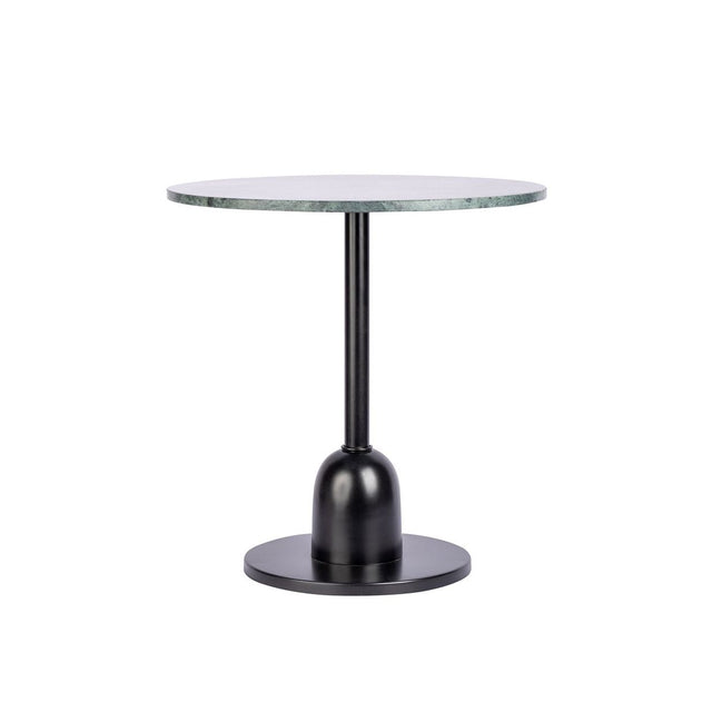 Tisch mit runder Marmorplatte stabiler Eisenrahmen handgefertigter Industrial Style – Gordon 125 | Kayoom - Esszett Luxury | Stilvolles Wohnen mit Charakter