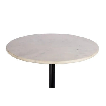 Tisch aus Marmor industrielles Design runde Platte – Gordon 125 | Kayoom - Esszett Luxury | Stilvolles Wohnen mit Charakter