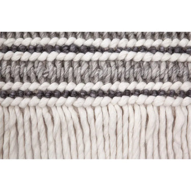 Teppich – Flachgewebe Struktur, Streifenmuster Design, Naturton Design, 80 x 150 cm - Natura 110 | Kayoom