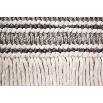 Teppich – Flachgewebe Struktur, Streifenmuster Design, Naturton Design, 80 x 150 cm - Natura 110 | Kayoom