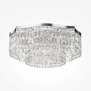 Ceiling light chrome 10×E14 crystal pendants – DIA005CL-10CH | Maytoni