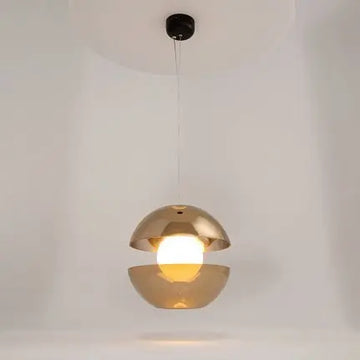 Pendant Light Gold-colored Glass Diffuser Modern Design & Integrated LED – Rebel | Maytoni