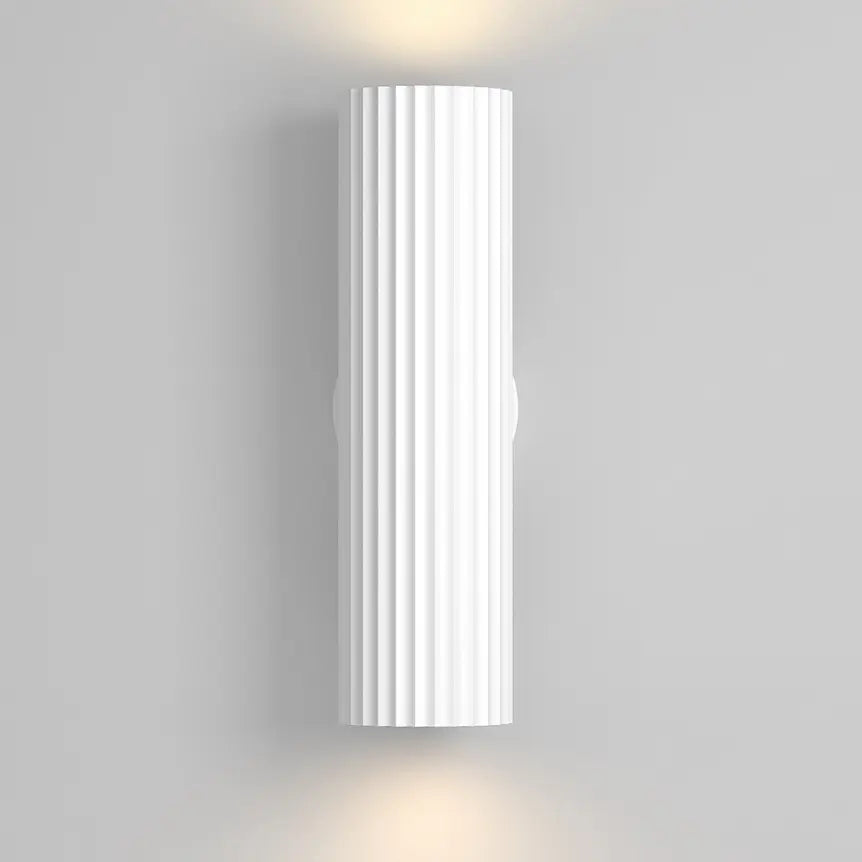 Wandleuchte – Weißes Aluminium, Doppel GU10, 20 cm Höhe - Calipso | Maytoni