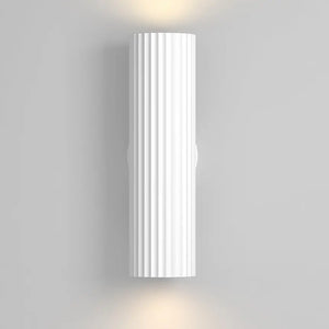 Wandleuchte – Weißes Aluminium, Doppel GU10, 20 cm Höhe - Calipso | Maytoni
