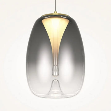 Pendant Lamp Gold-Colored Metal Crystal Elements Height-Adjustable – Splash | Maytoni
