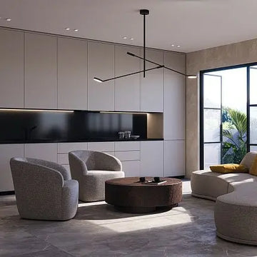 Ceiling Light Black Multi-Arm Adjustable LED Design – Fad | Maytoni