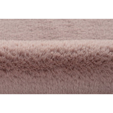 Teppich – Hochflor Oberfläche, Lammfell Optik, Rosa Farbton - Estonia Kunda | Kayoom