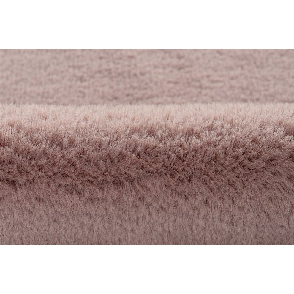 High Pile Rug Handmade Cozy Feel Powder Pink – Estonia Kunda | Kayoom
