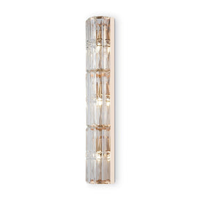 Wandleuchte mit Kristall - Riffelglas und Gold - Finish – Facet | Maytoni - Esszett Luxury | Stilvolles Wohnen mit Charakter