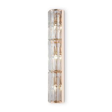 Wandleuchte mit Kristall - Riffelglas und Gold - Finish – Facet | Maytoni - Esszett Luxury | Stilvolles Wohnen mit Charakter