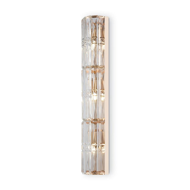 Wandleuchte mit Kristall - Riffelglas und Gold - Finish – Facet | Maytoni - Esszett Luxury | Stilvolles Wohnen mit Charakter