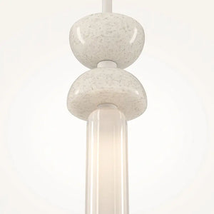 Pendant Lamp White Metal White Glass Spheres & Modern Design – Kyoto | Maytoni