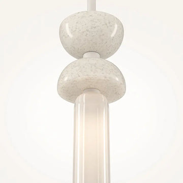 Pendant Lamp White Metal White Glass Spheres & Modern Design – Kyoto | Maytoni