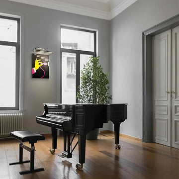 Picture light with adjustable arm Antique bronze finish Acrylic diffuser – Govanni | Maytoni