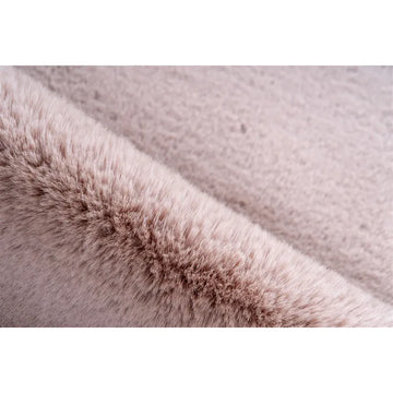 Teppich – Lila Farbe, Doppelte Form, Weicher Flor - Rabbit Double Sheepskin 325 | Kayoom