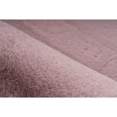 Teppich – Rosa Farbe, Weicher Flor, Felloptik 90 cm - Rabbit Light 825 | Kayoom