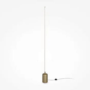 Stehleuchte – Messingfarbenes Metall, 25 W LED, IP20 Schutz, Höhe 145 cm - Flow | Maytoni