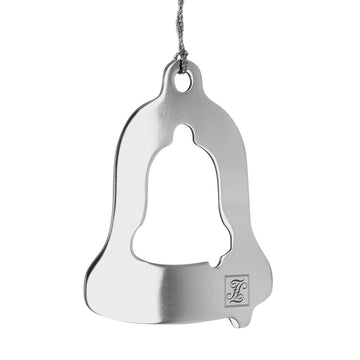 Anhänger – Edelstahl, Glatt, Silberoptik - Bell | Fink Living