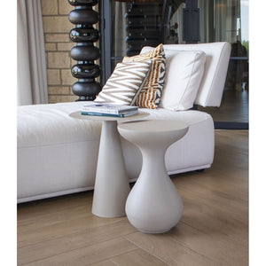 Beistelltisch – Schwarze Farbe, Aluminium, Für Innen und Außen - Dez | Kick Collection