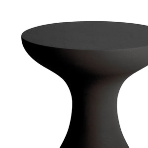 Beistelltisch – Schwarze Farbe, Aluminium, Für Innen und Außen - Dez | Kick Collection