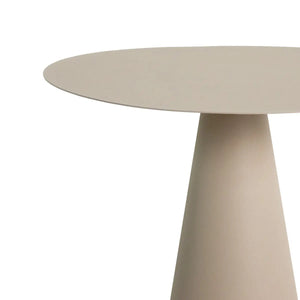 Beistelltisch – Metall Material, Modern Design, Beige Farbe - Vic | Kick Collection