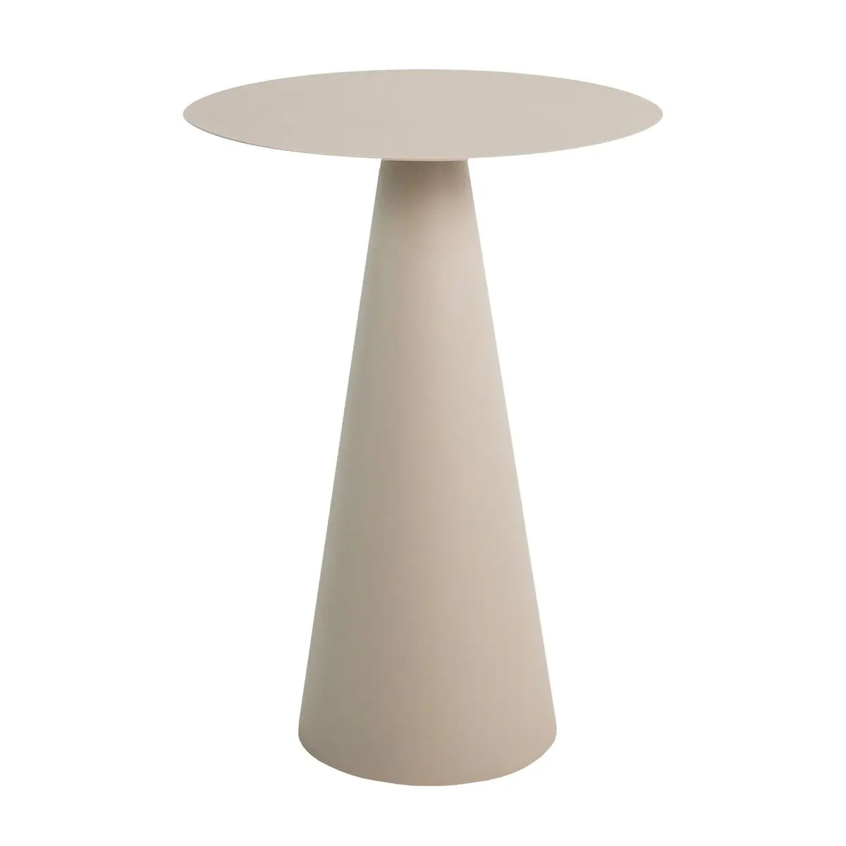 Beistelltisch – Metall Material, Modern Design, Beige Farbe, L - Vic  | Kick Collection
