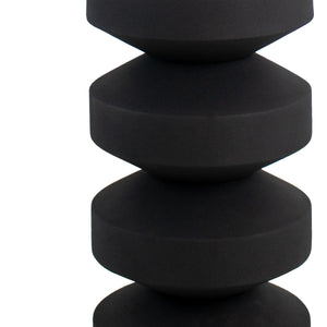 Beistelltisch – Metall Material, Modernes Design, Schwarze Farbe - Nio | Kick Collection