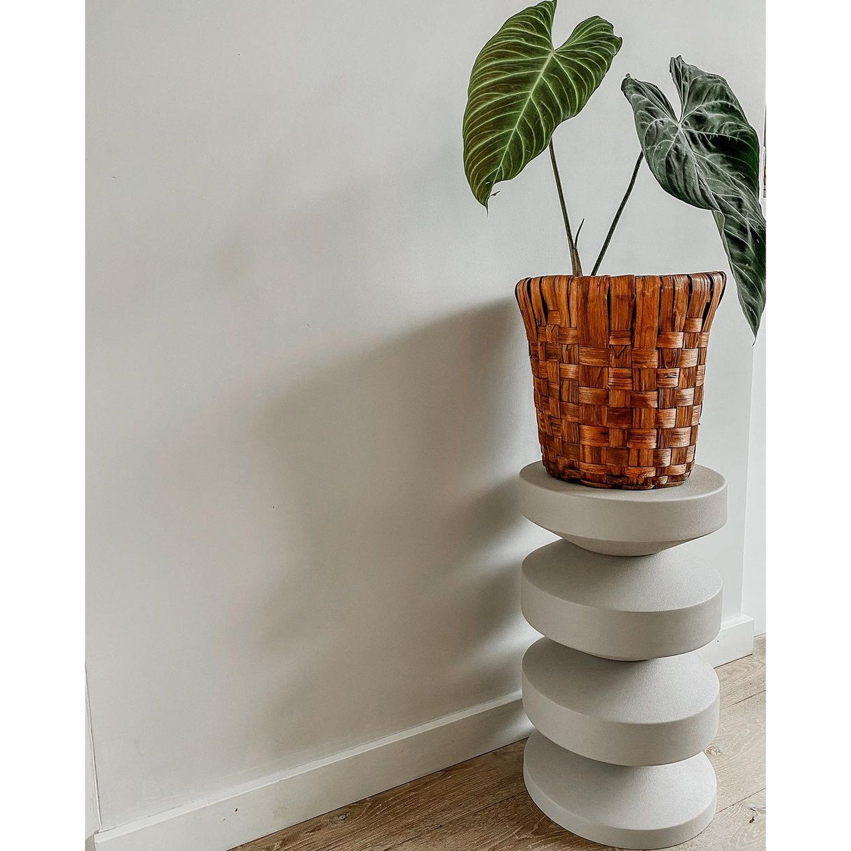 Beistelltisch – Metall Material, Modernes Design, Ockergelbe Farbe - Nio | Kick Collection