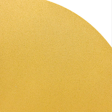 Beistelltisch – Metall Material, Modernes Design, Ockergelbe Farbe - Nio | Kick Collection