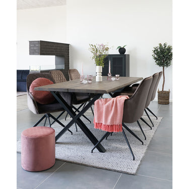 Display Cabinet – Steel Material, Mesh Doors, Black Colour, Industrial Airy – Melbourne | House Nordic