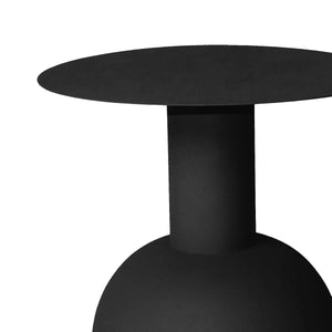 Beistelltisch – Metall Material, Beschichtete Oberfläche, Schwarze Farbe - Pip | Kick Collection