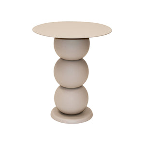 Beistelltisch – Metall Material, Vielseitige Wohnstile, Beige Farbe - Rua | Kick Collection