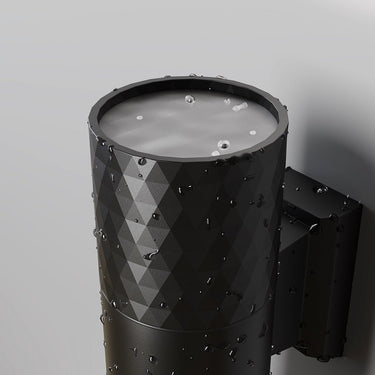 Wandleuchte mit schwarzem Aluminiumgehäuse und versiegeltem Sicherheitsglas – Bowery | Maytoni - Esszett Luxury | Stilvolles Wohnen mit Charakter