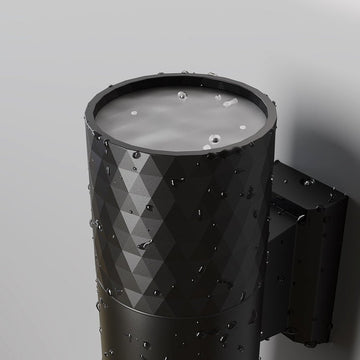 Wandleuchte mit schwarzem Aluminiumgehäuse und versiegeltem Sicherheitsglas – Bowery | Maytoni - Esszett Luxury | Stilvolles Wohnen mit Charakter