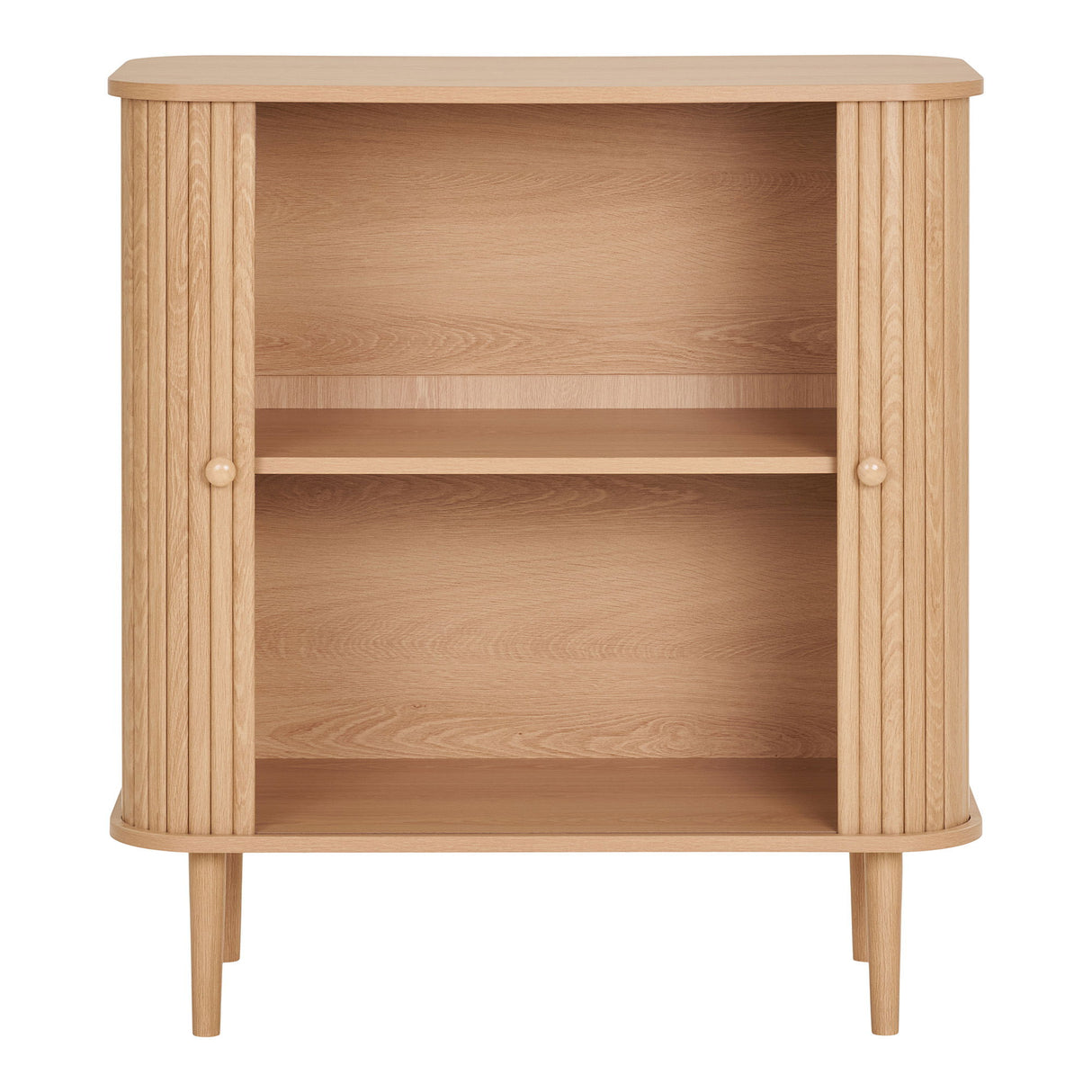 Sideboard – Two Doors, Natural Finish, Pine Wood Look – Nikko | House Nordic