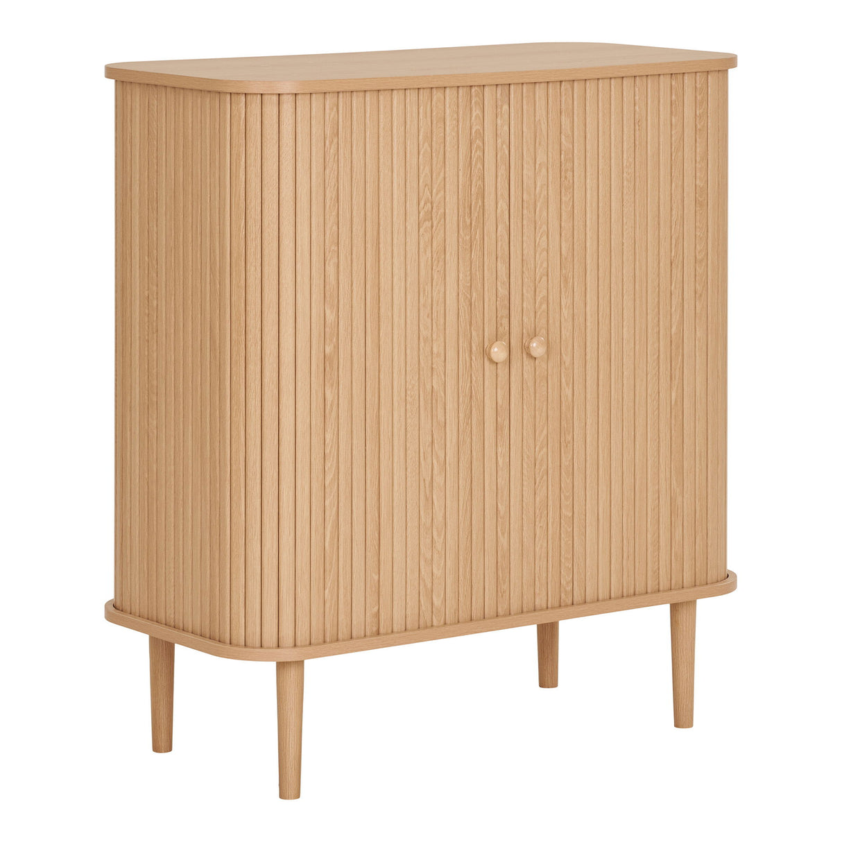 Sideboard – Two Doors, Natural Finish, Pine Wood Look – Nikko | House Nordic