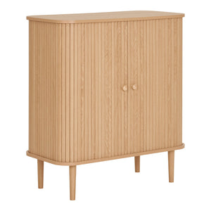 Sideboard – Two Doors, Natural Finish, Pine Wood Look – Nikko | House Nordic