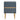 Beistelltisch – Lackiertes Holz, Zwei Schubladen, Dunkelgraues Design – Bisley | House Nordic
