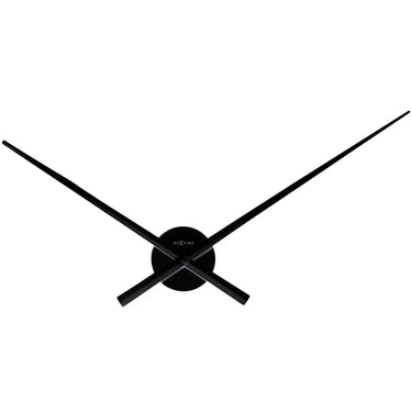 Wanduhr – Minimalistisches Design, Aluminium-Optik, Offenes Zifferblatt - Hands | NeXtime