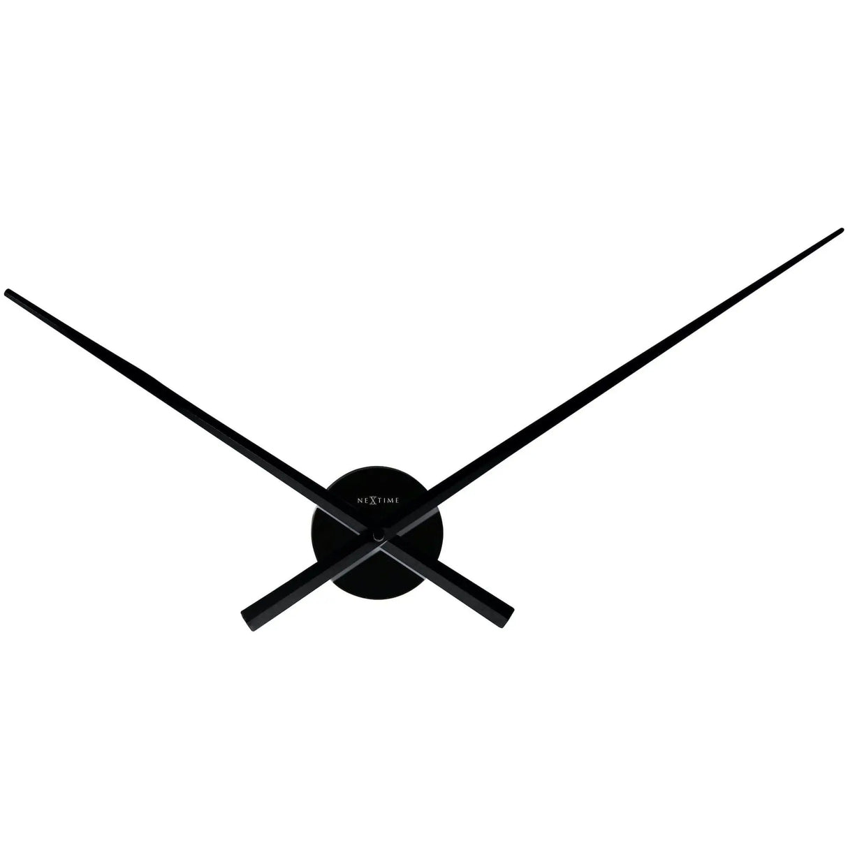 Wanduhr – Minimalistisches Design, Aluminium-Optik, Offenes Zifferblatt - Hands | NeXtime
