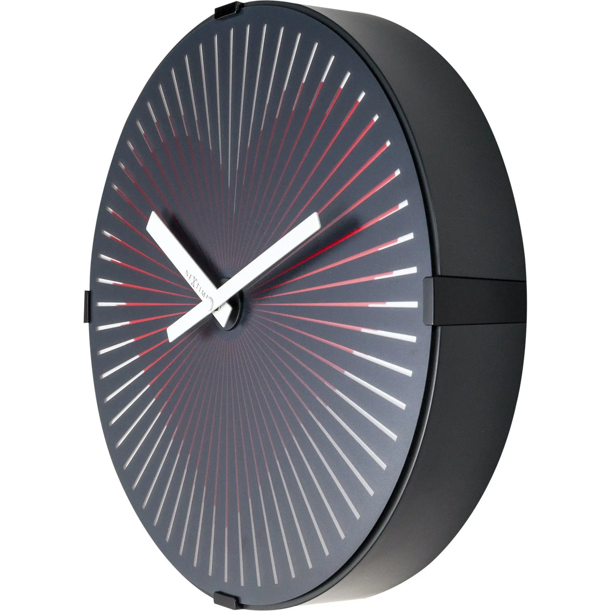 Wanduhr – Bewegtes Herzdesign, Animierte Optik, Kreatives Design - Motion Heart Red | NeXtime