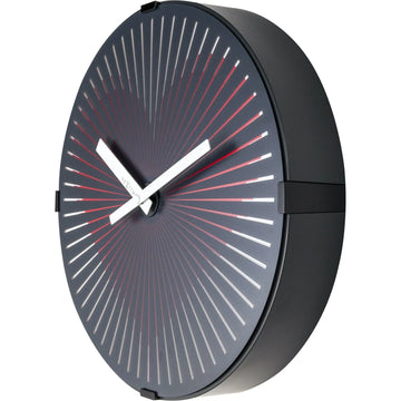 Wanduhr – Bewegtes Herzdesign, Animierte Optik, Kreatives Design - Motion Heart Red | NeXtime