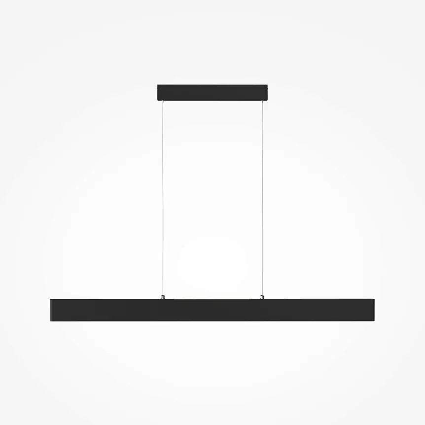 Pendelleuchte – Schwarzes Finish, Metallgehäuse, 30 W Leistung, 150 cm Höhe, Warmweiß - Step | Maytoni