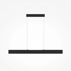 Pendelleuchte – Schwarzes Finish, Metallgehäuse, 30 W Leistung, 150 cm Höhe, Warmweiß - Step | Maytoni
