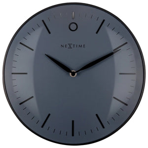 Wanduhr – Gewölbtes Glas, Nordischer Stil, Stilles Werk - Glamour Klein | NeXtime