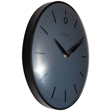 Wanduhr – Gewölbtes Glas, Nordischer Stil, Stilles Werk - Glamour Klein | NeXtime