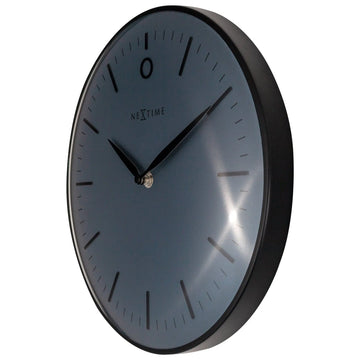Wanduhr – Gewölbtes Glas, Nordischer Stil, Stilles Werk - Glamour Klein | NeXtime