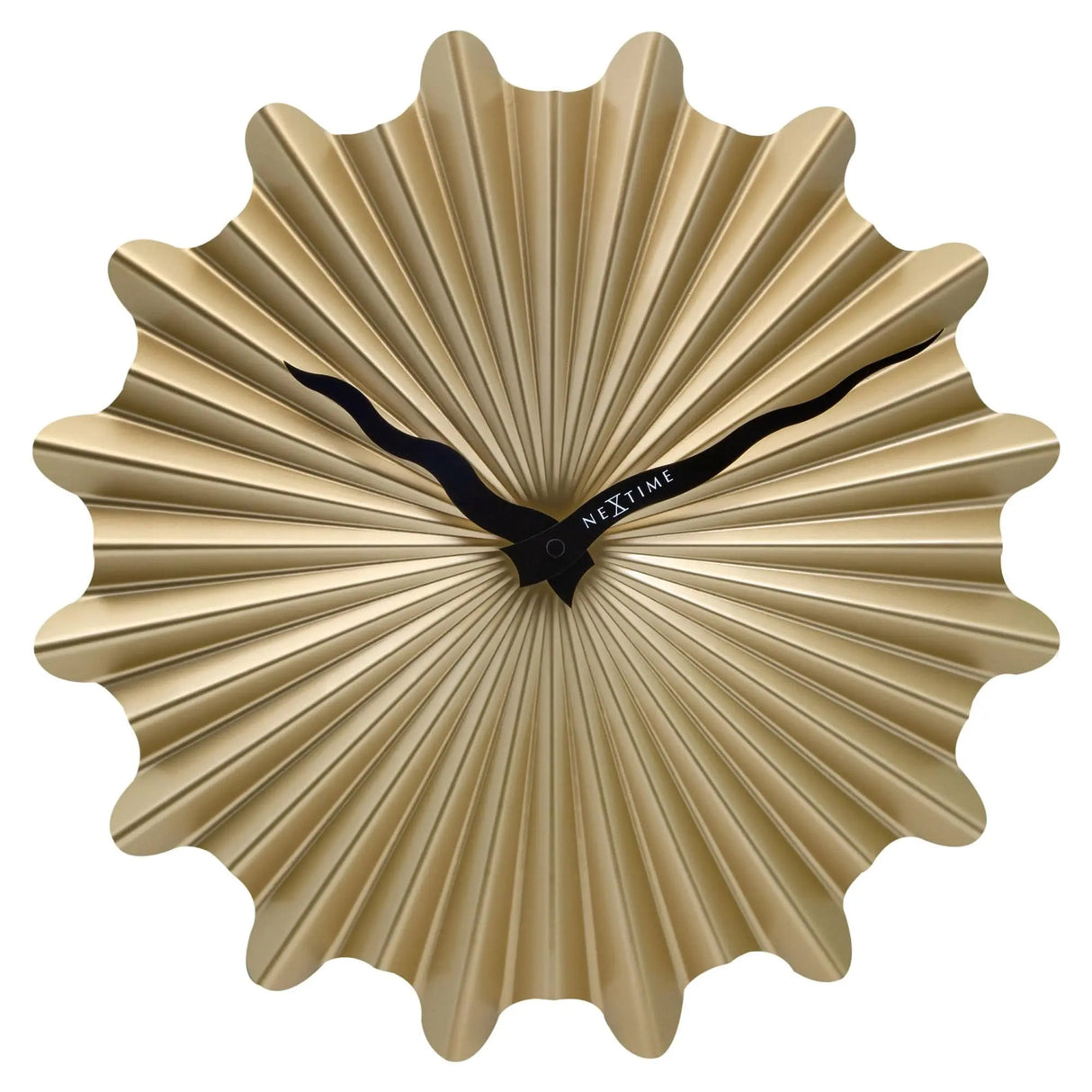 Wanduhr – Lautloses Uhrwerk, Metall-Design, Strahlenoptik - Sunny | NeXtime